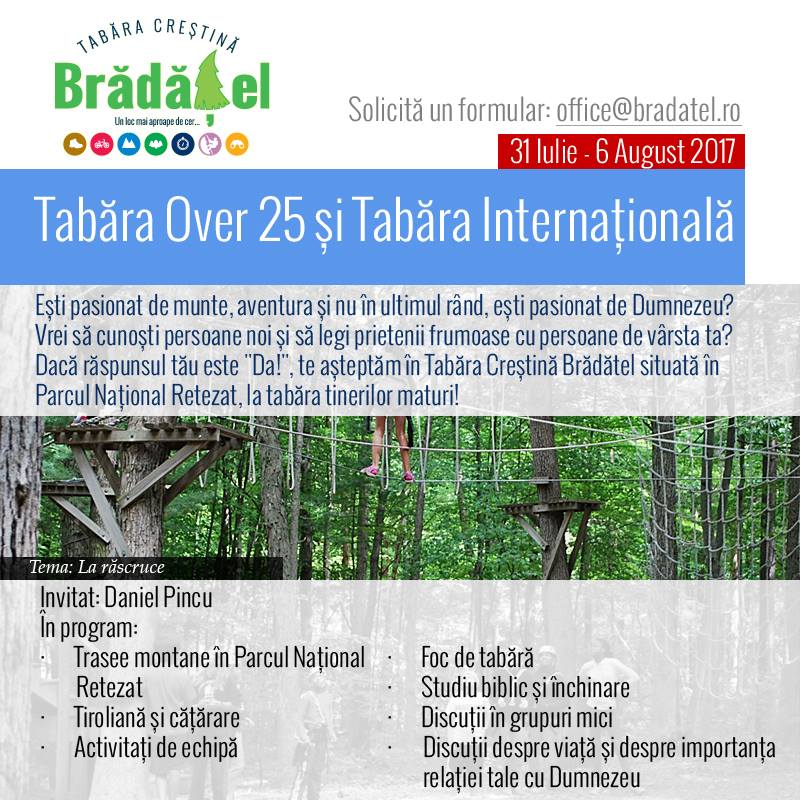 Tabara over 25 si Tabara Internationala 