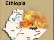 Casa de crestini bombardata in Jijiga, Ethiopia